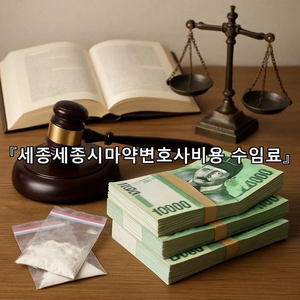 legal image 세종세종시마약변호사비용 수임료 7167