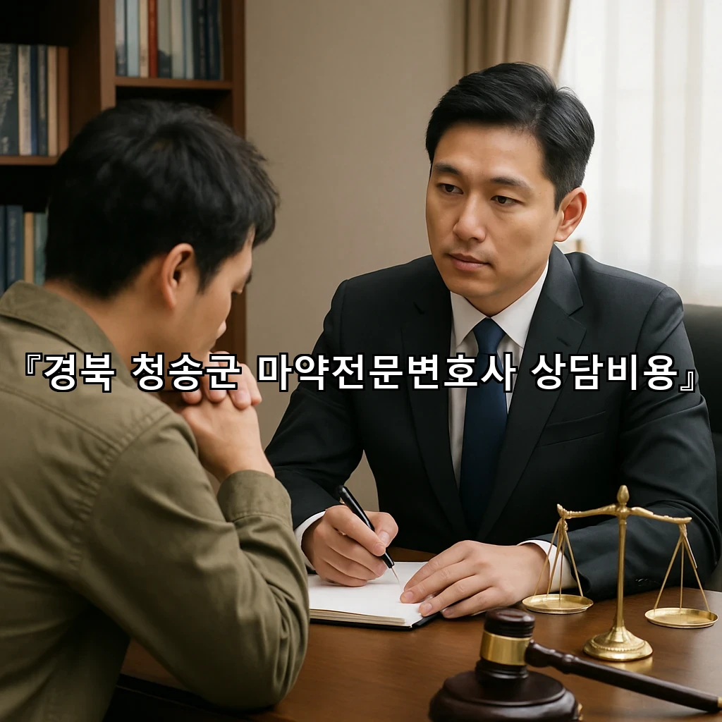 경북청송군마약전문변호사상담비용 사례를 통해 살펴보는 실무 관점