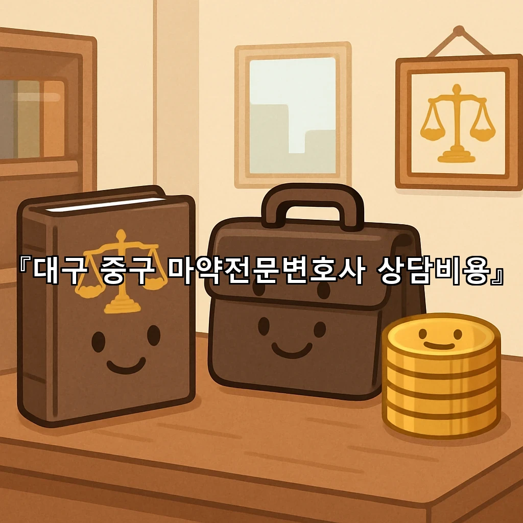 대구 중구 마약전문변호사 상담비용