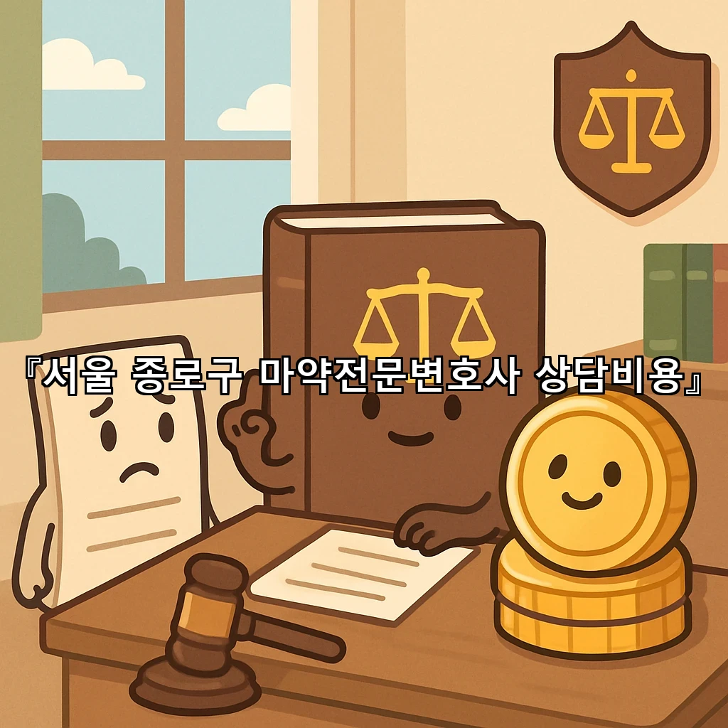 서울종로구마약전문변호사상담비용 첫걸음에서 확인하는 절차와 준비