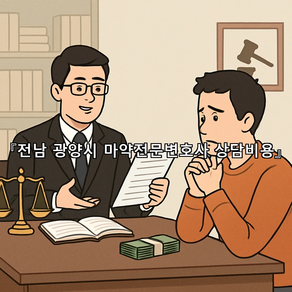 전남광양시마약전문변호사상담비용 불안한 시기에 필요한 대응 순서