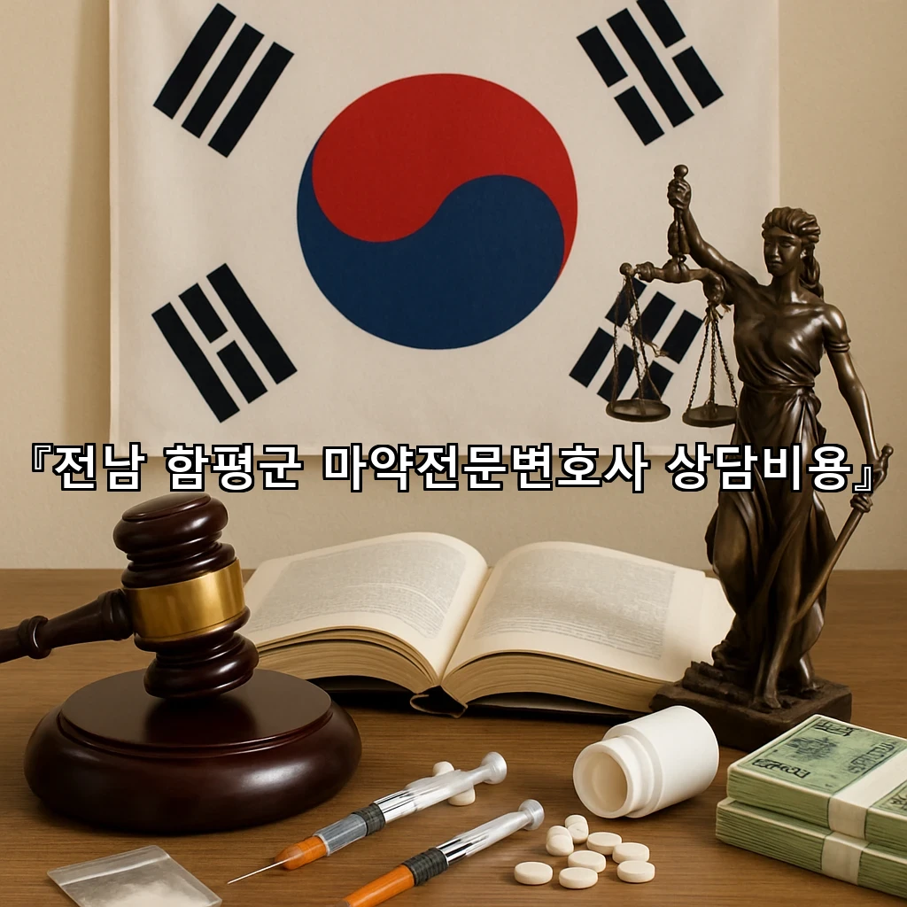 전남 함평군 마약전문변호사 상담비용