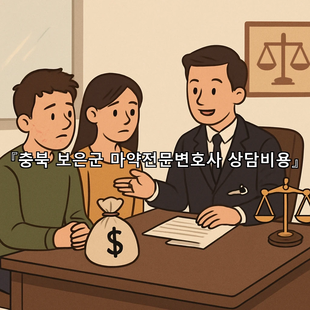 충북보은군마약전문변호사상담비용 부담을 줄이는 현실적 검토 순서