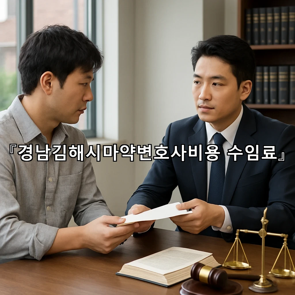 legal image 경남김해시마약변호사비용 수임료 10146