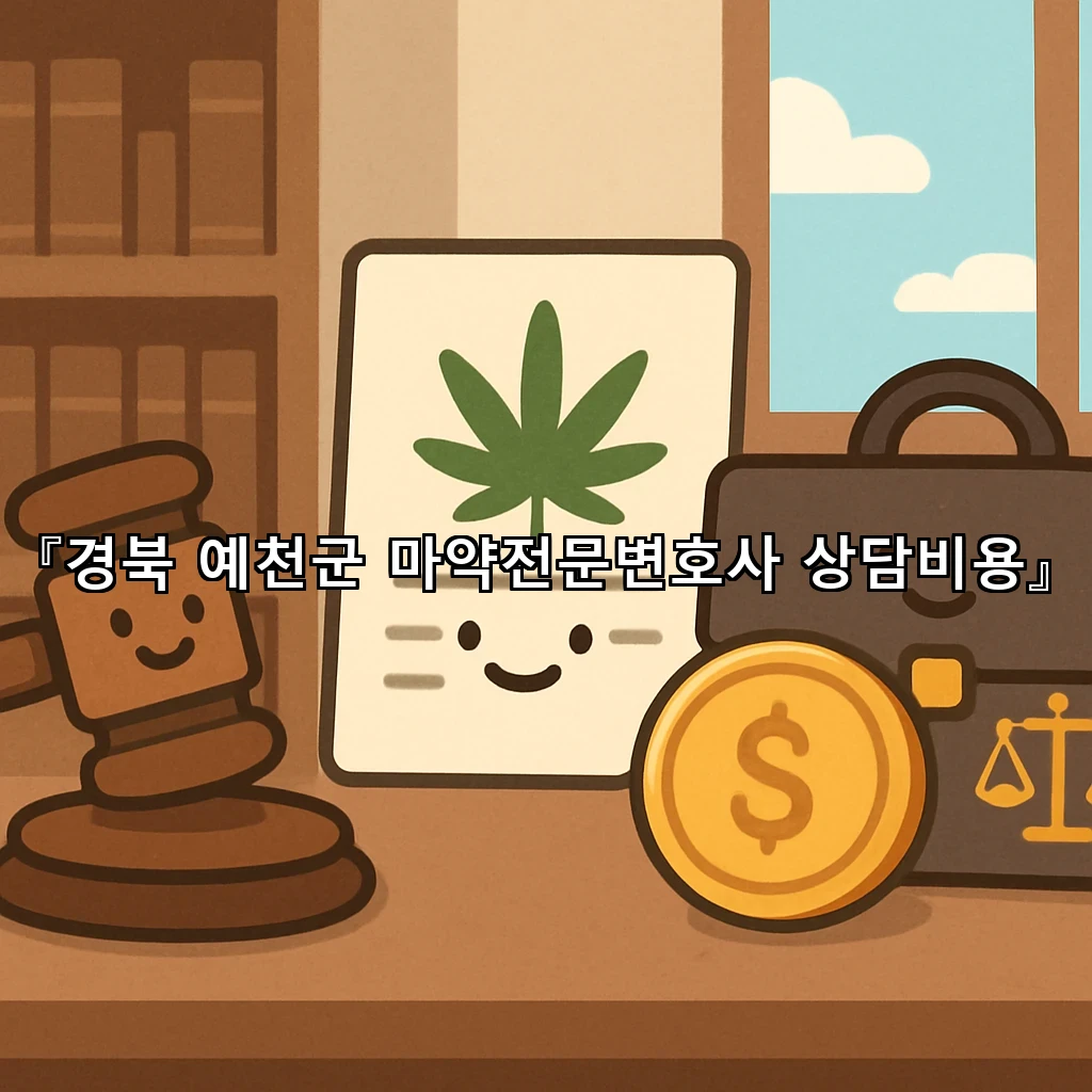legal image 경북 예천군 마약전문변호사 상담비용 10031
