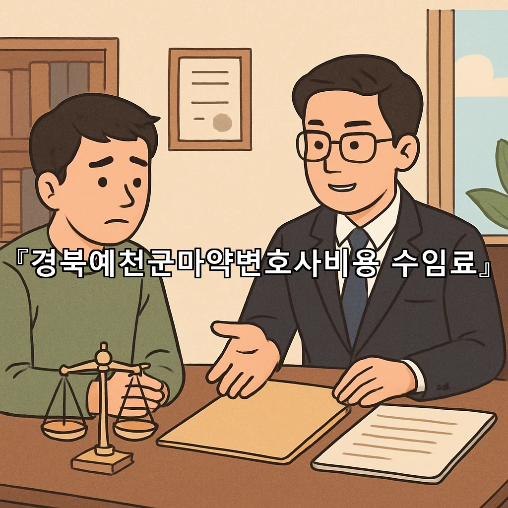 legal image 경북예천군마약변호사비용 수임료 10327
