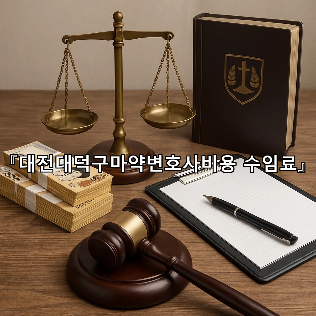legal image 대전대덕구마약변호사비용 수임료 10168
