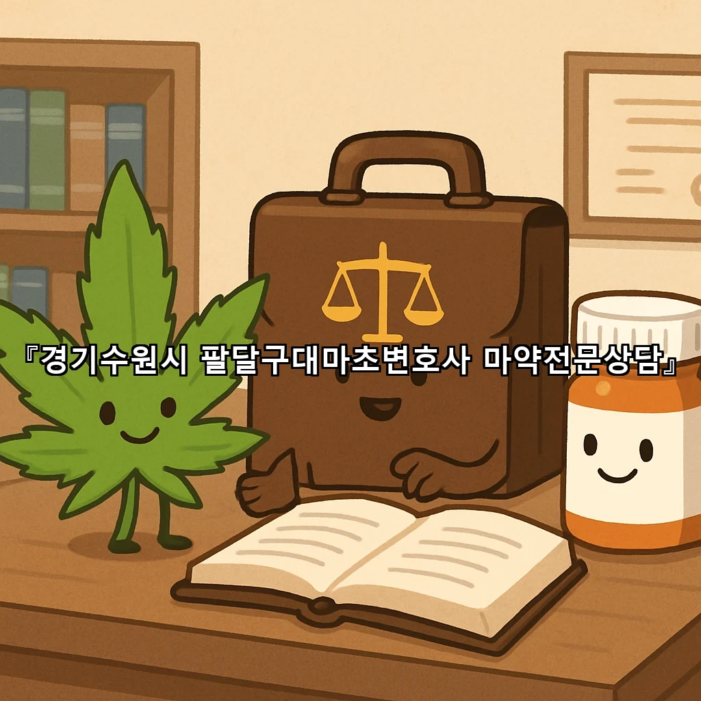 경기수원시 팔달구대마초변호사 마약전문상담