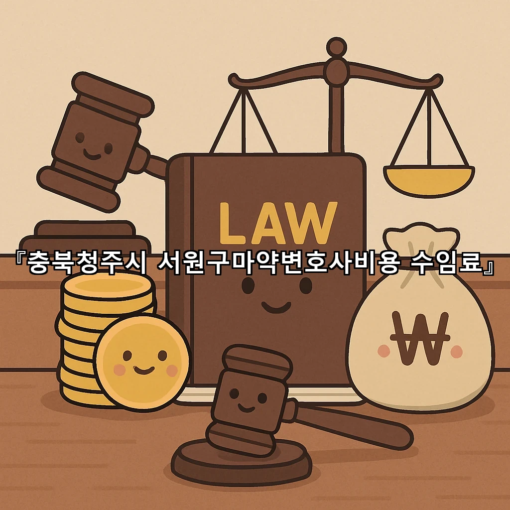 legal image 충북청주시 서원구마약변호사비용 수임료 10905